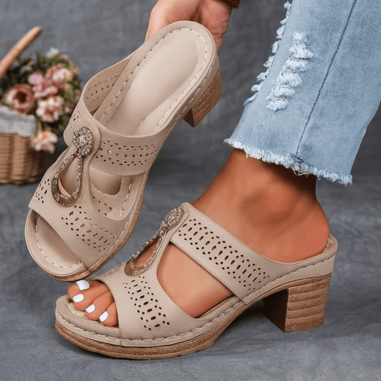 Maria™ | Sandalias ortopédicas elegantes y cómodas