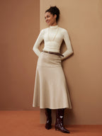 Adara - Falda larga acampanada