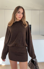 Choco - Vestido con hombros descubiertos