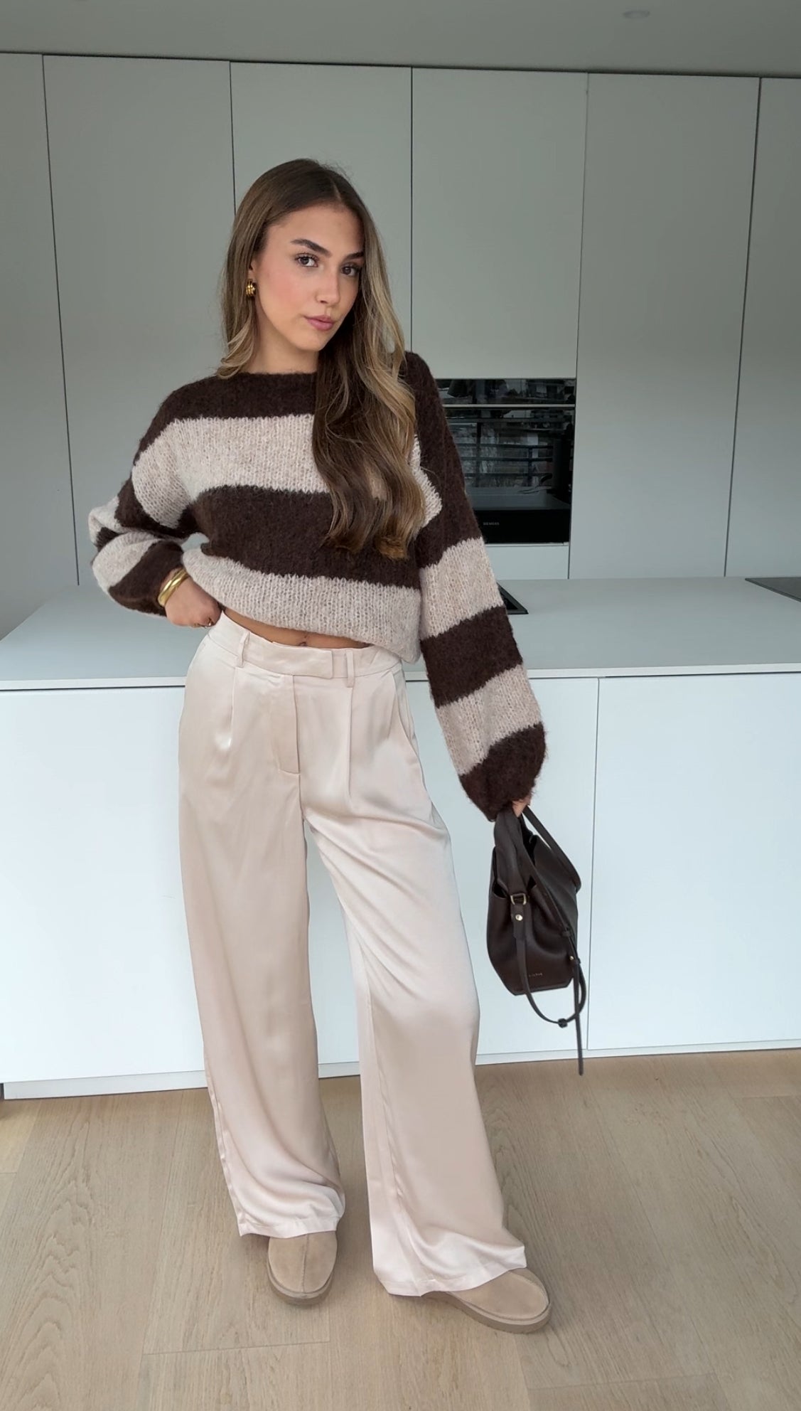 Cinnamon -  Pantalón de seda