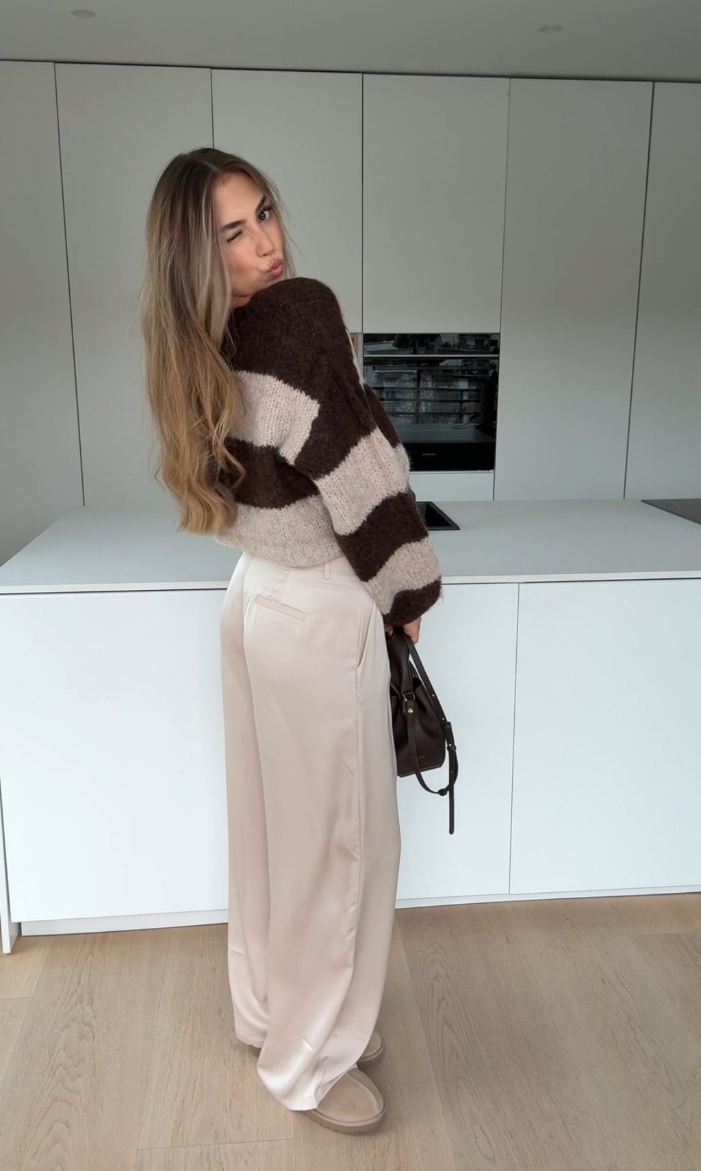 Cinnamon -  Pantalón de seda