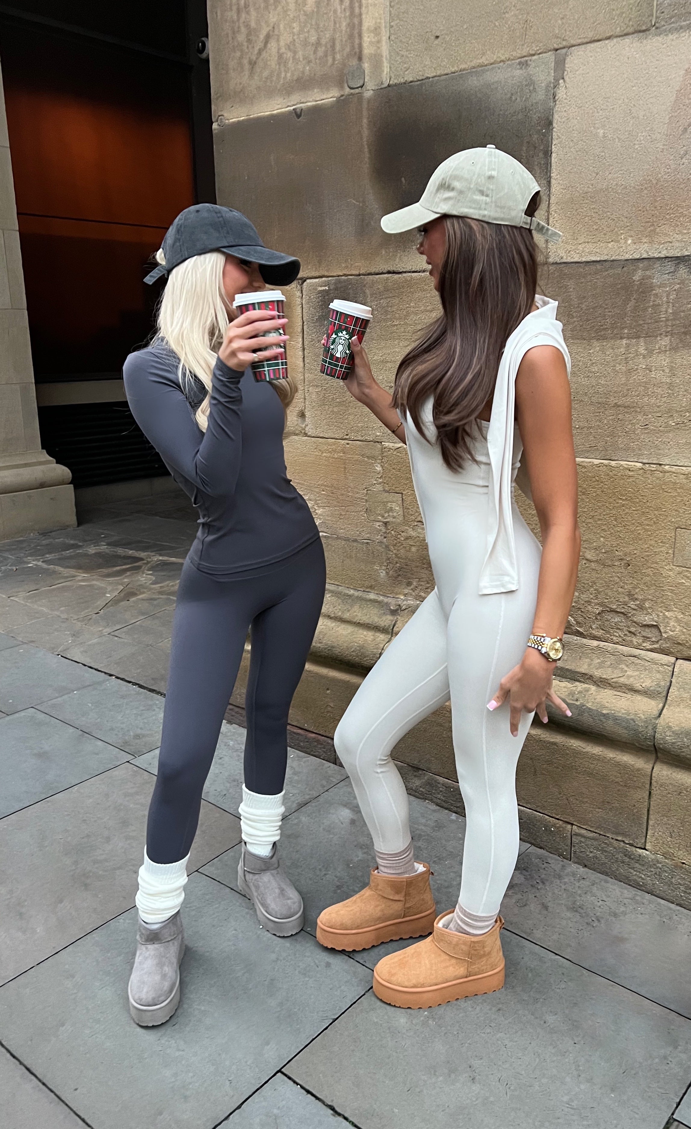 Basic Sculpt Long Sleeve Top - Charcoal