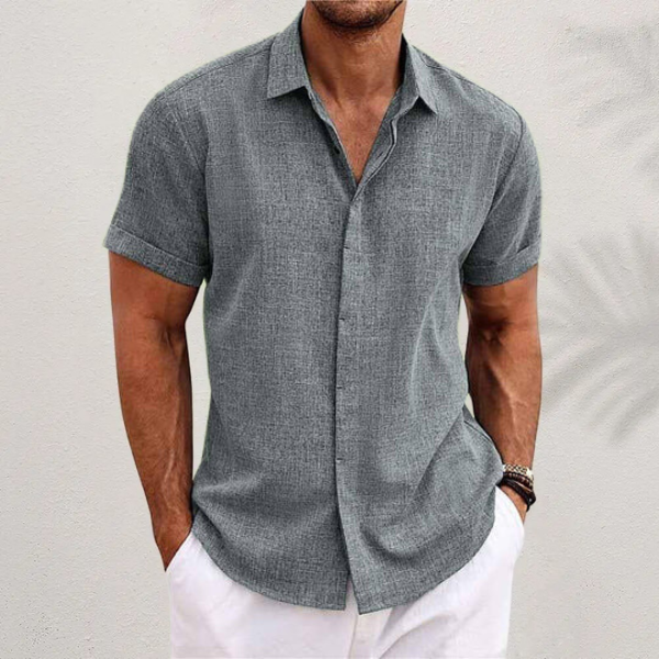 Aleandro™|Camisa de lino Classic