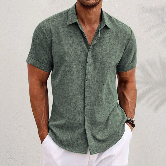 Aleandro™|Camisa de lino Classic