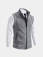Gilet Elegante con Zip Intera - Viretti