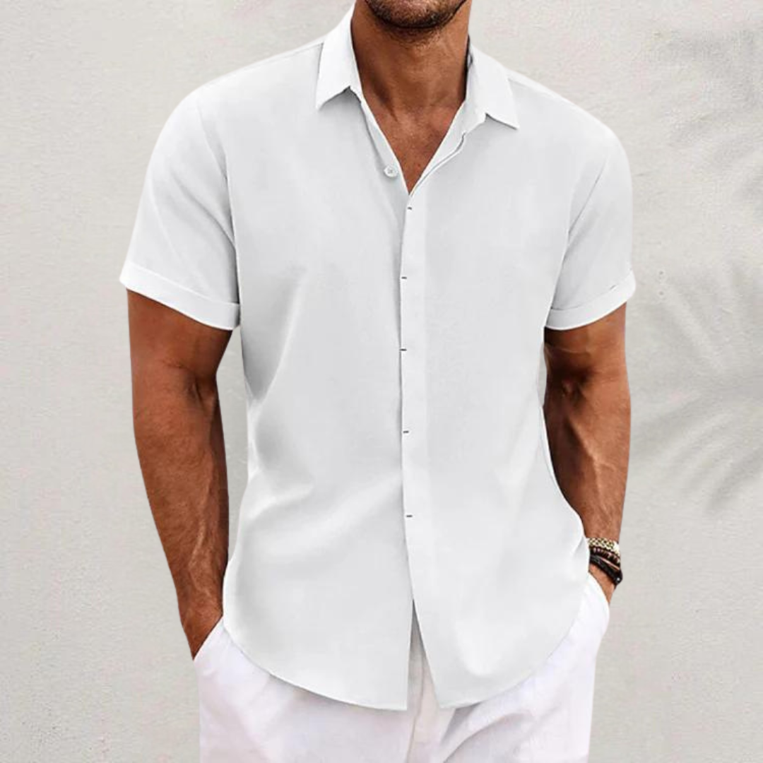 Aleandro™|Camisa de lino Classic