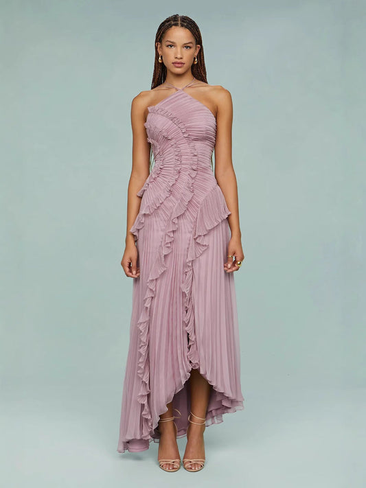 Elisia™| Vestido largo texturizado