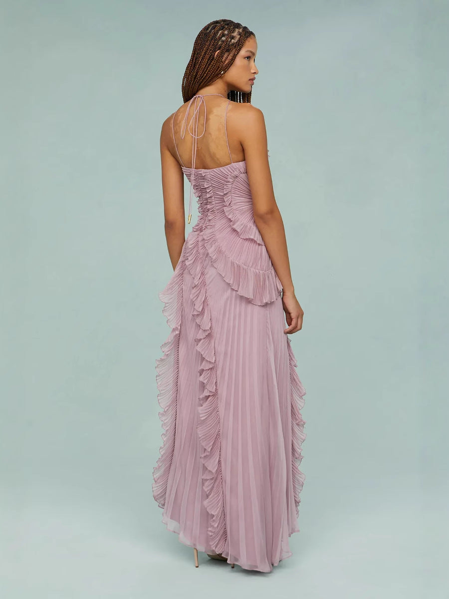 Elisia™| Vestido largo texturizado