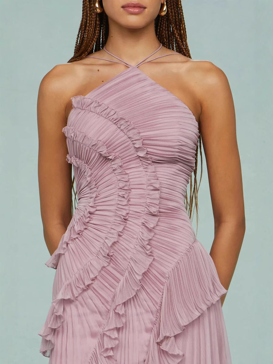 Elisia™| Vestido largo texturizado