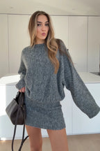 Choco - Vestido con hombros descubiertos