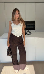 Cinnamon -  Pantalón de seda